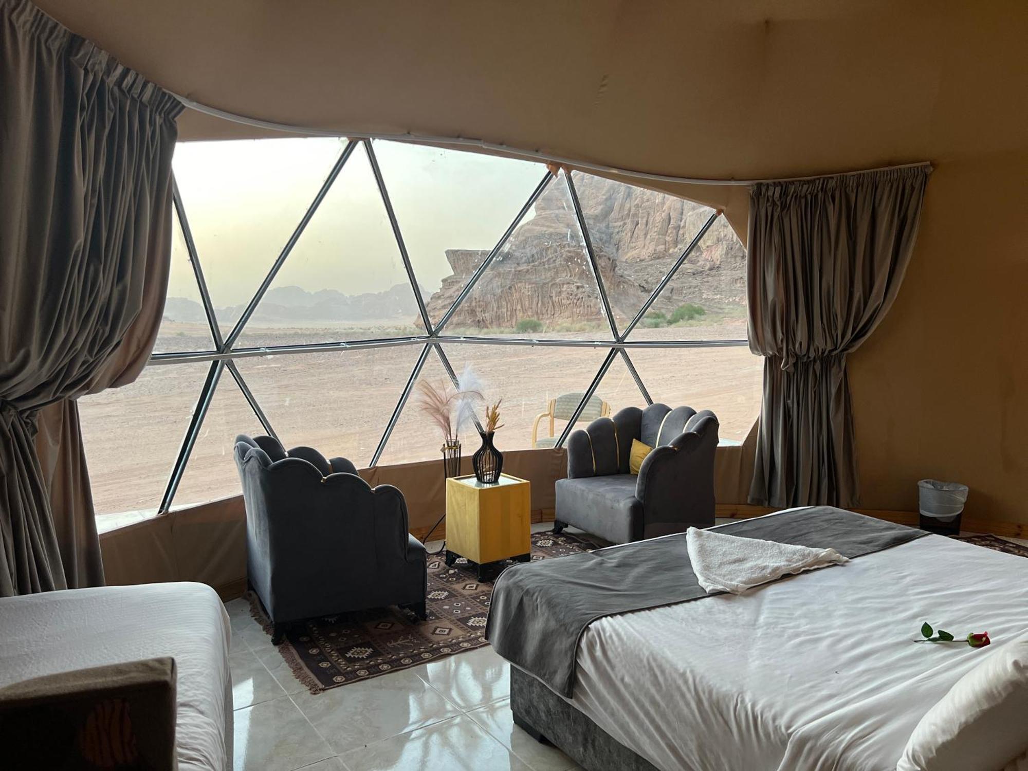 Magic Rum Hussen Wadi Rum Buitenkant foto
