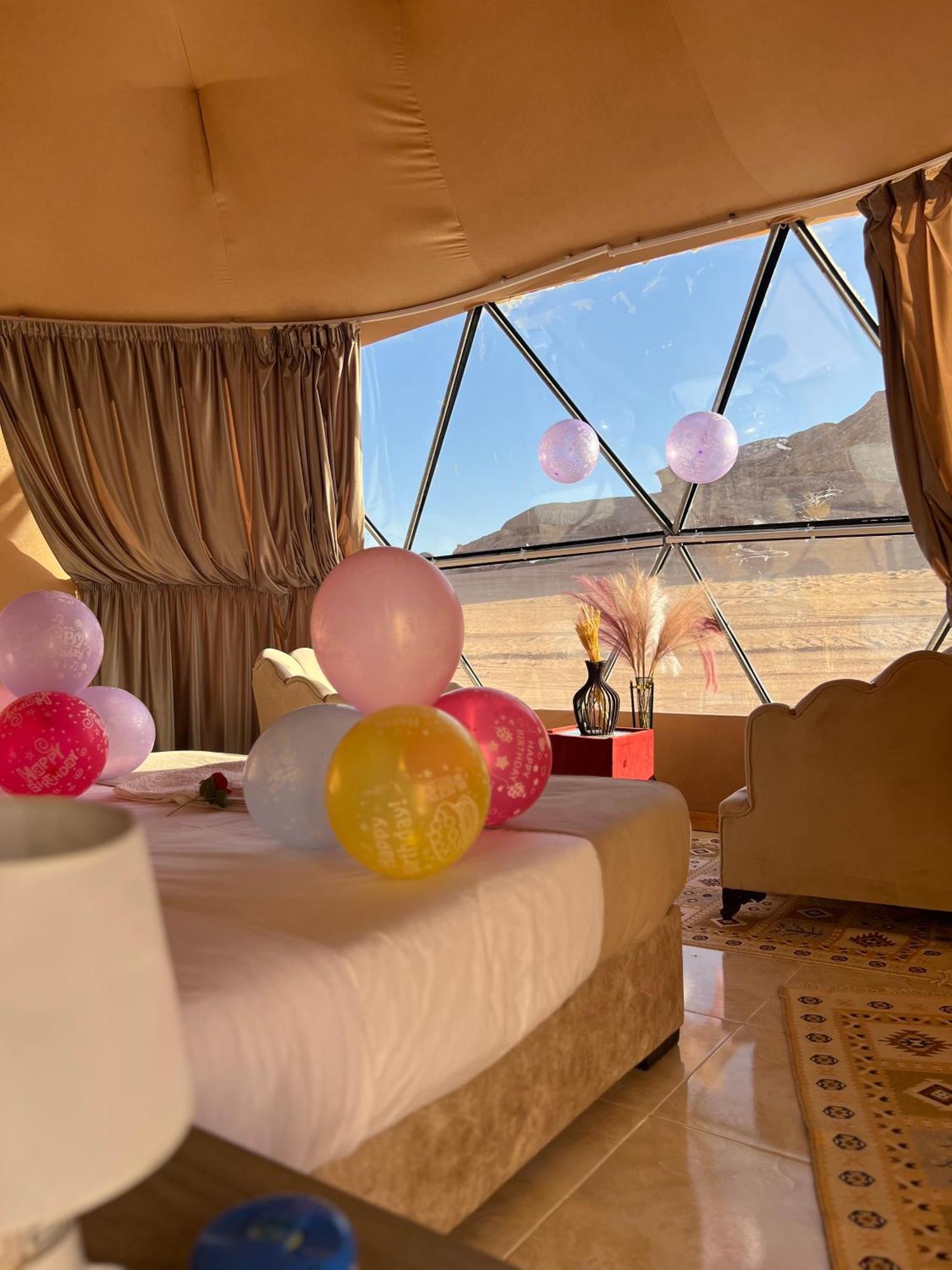 Magic Rum Hussen Wadi Rum Buitenkant foto