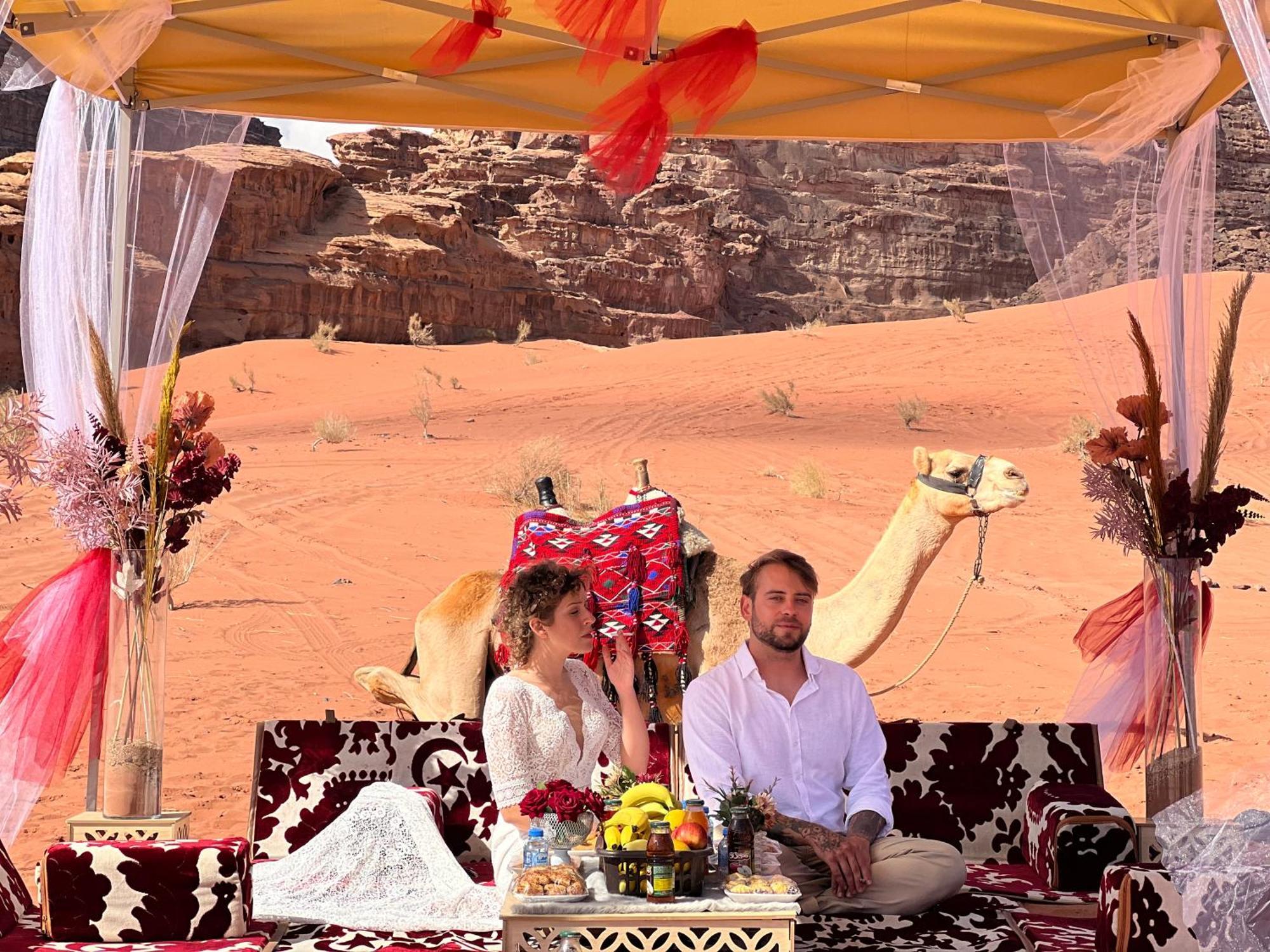 Magic Rum Hussen Wadi Rum Buitenkant foto